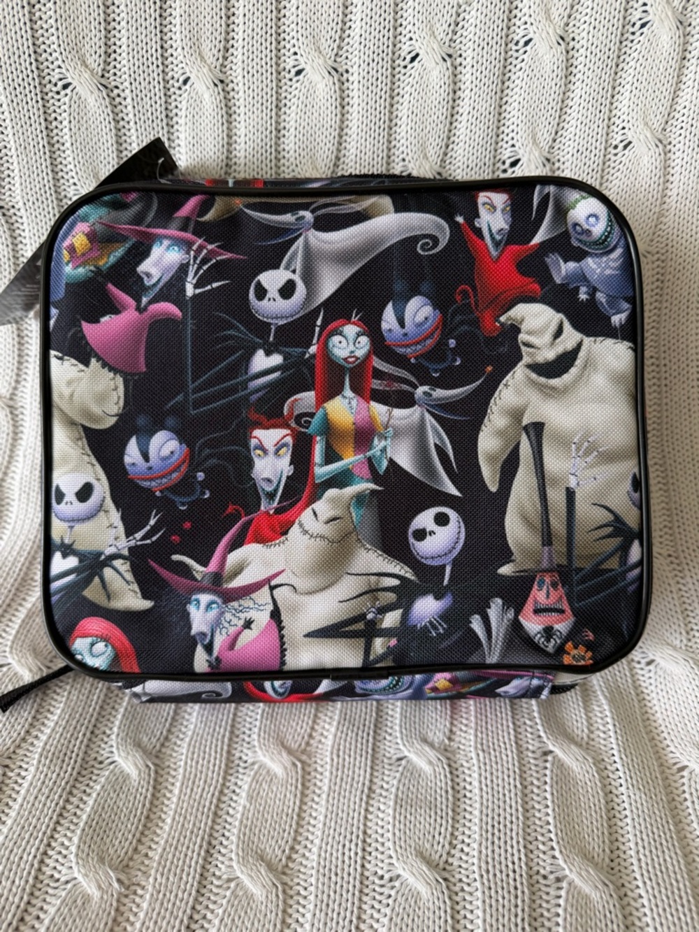 Disney Nightmare Before Christmas Lunch Box Bag NEW Back To School Jack Sally